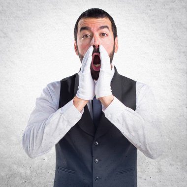 Adam izole arka plan