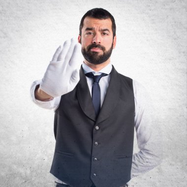 Adam izole arka plan