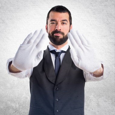 Adam izole arka plan