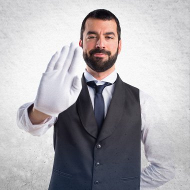 Adam izole arka plan