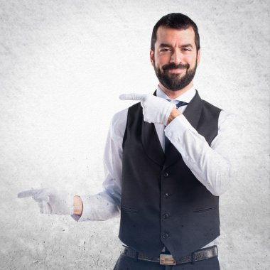 Adam izole arka plan