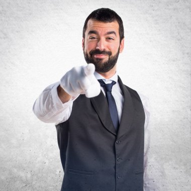 Adam izole arka plan