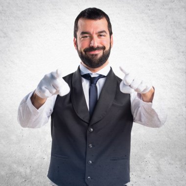 Adam izole arka plan