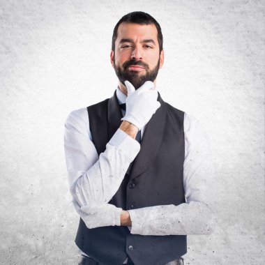 Adam izole arka plan