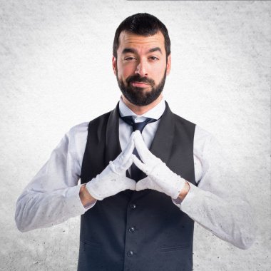 Adam izole arka plan