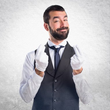 Adam izole arka plan