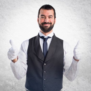 Adam izole arka plan