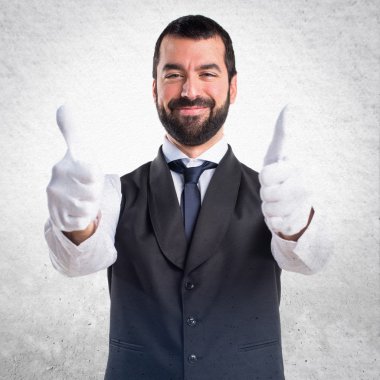 Adam izole arka plan