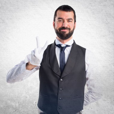 Adam izole arka plan