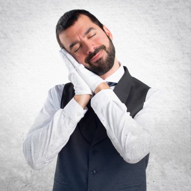 Adam izole arka plan