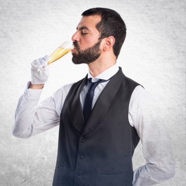 Adam izole arka plan