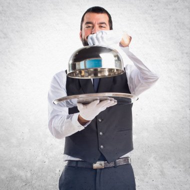 Adam izole arka plan