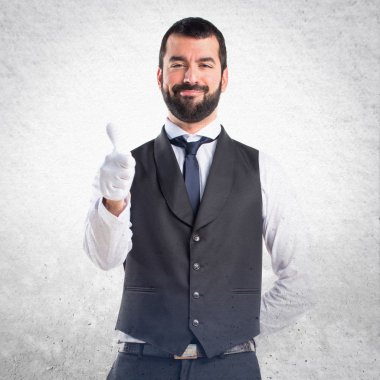 Adam izole arka plan