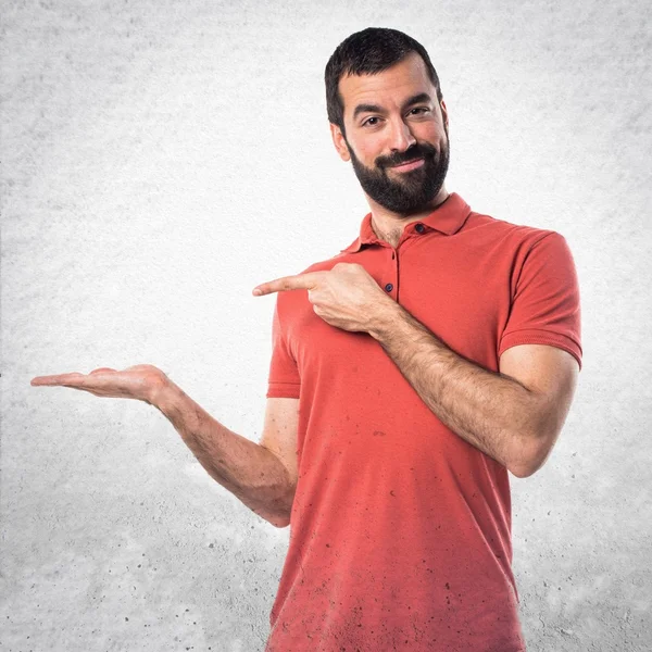 Adam izole arka plan