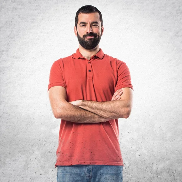 Man over isolated background — Stock Photo, Image