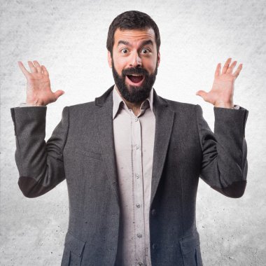 Adam izole arka plan