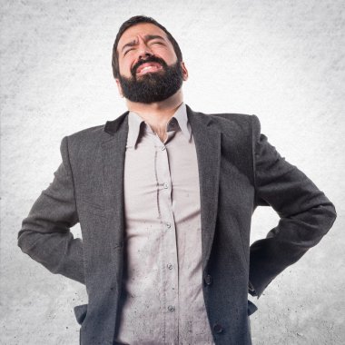 Adam izole arka plan