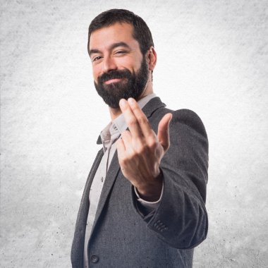 Adam izole arka plan