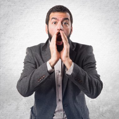 Adam izole arka plan