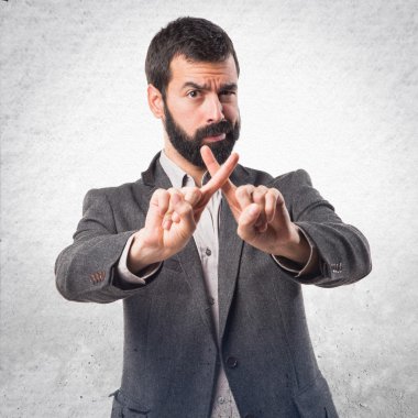 Hiçbir hareketi yapan erkek