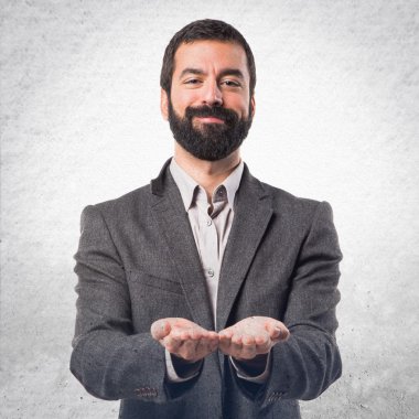 Adam izole arka plan