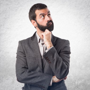 Adam izole arka plan