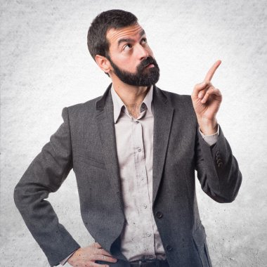 Adam izole arka plan