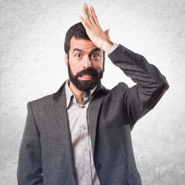 Adam izole arka plan