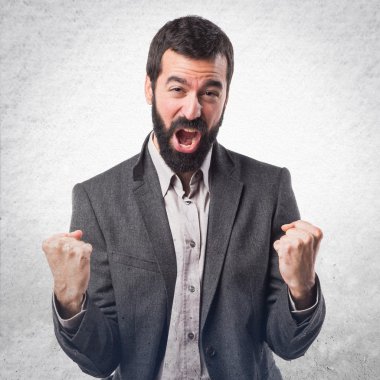 Adam izole arka plan