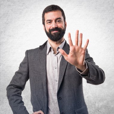 Adam izole arka plan