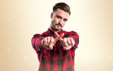 İzole arka plan üzerinde model