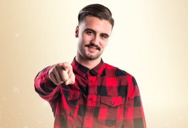 İzole arka plan üzerinde model