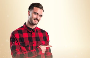 İzole arka plan üzerinde model