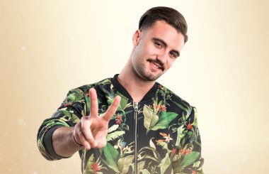 İzole arka plan üzerinde model