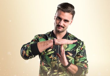 İzole arka plan üzerinde model