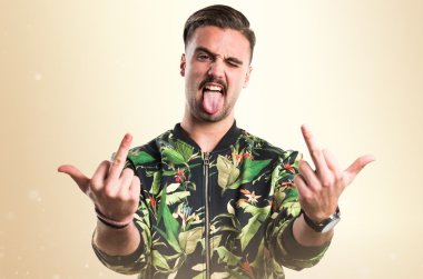 İzole arka plan üzerinde model