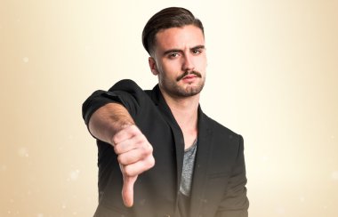 İzole arka plan üzerinde model