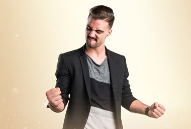 İzole arka plan üzerinde model