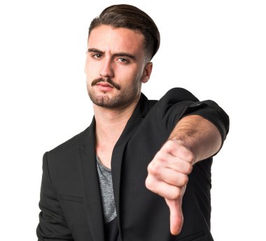 İzole arka plan üzerinde model