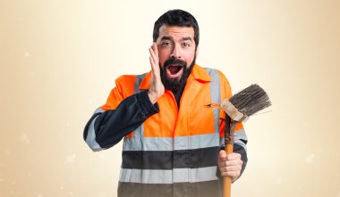 İzole bankamatik adam