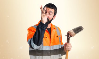 Çöp adam şaka yapıyor