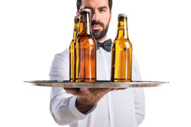 Adam izole arka plan