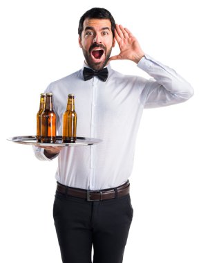 Adam izole arka plan