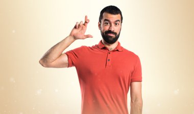 Adam izole arka plan