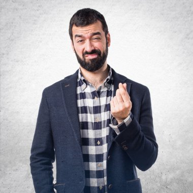 Adam izole arka plan