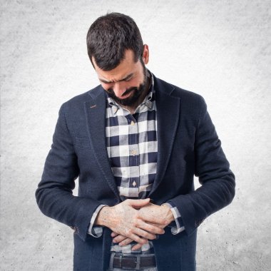 Adam izole arka plan