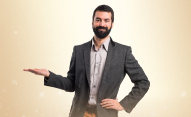 Adam izole arka plan