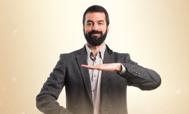 Adam izole arka plan