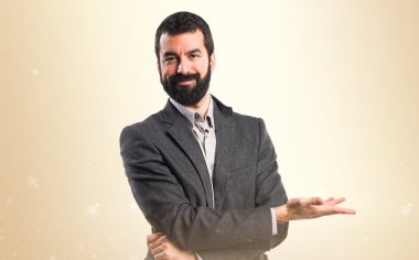 Adam izole arka plan