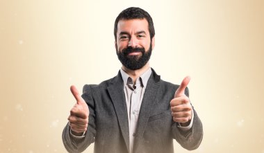 Adam izole arka plan